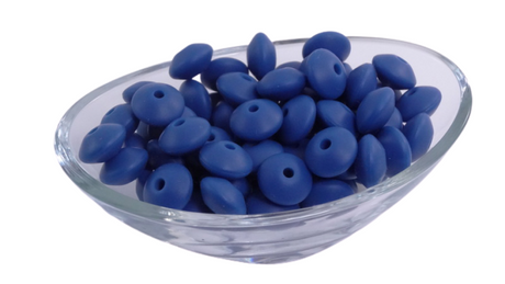 Lentille Ø12mm - Lot de 10 - Perle en silicone