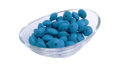 Lentille Ø12mm - Lot de 10 - Perle en silicone