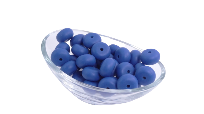 Abacus Ø14mm - Perle en silicone - lot de 5