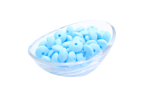 Lentille Ø12mm - Lot de 10 - Perle en silicone