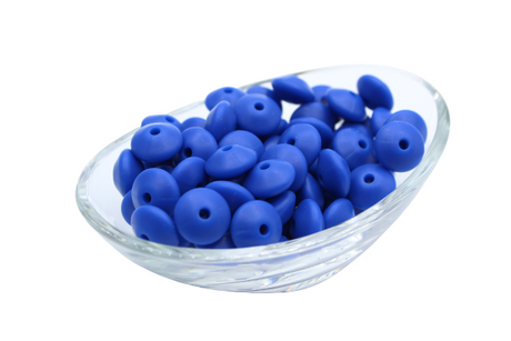 Lentille Ø12mm - Lot de 10 - Perle en silicone